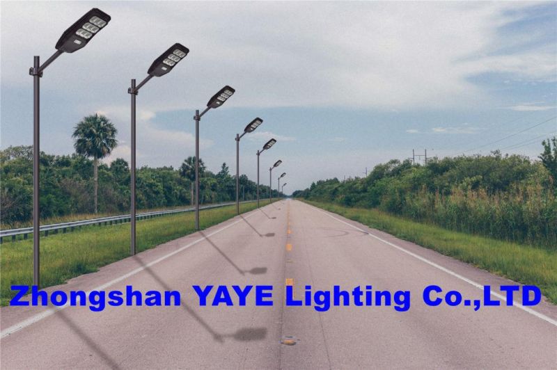 Yaye Hottest Sell 200 Watt Outdoor Solar LED Street/Road/Garden Integrated All in One Remote Motion IP65 Lamp with Available Watt: 100W/200W/300W Stock 1000PCS