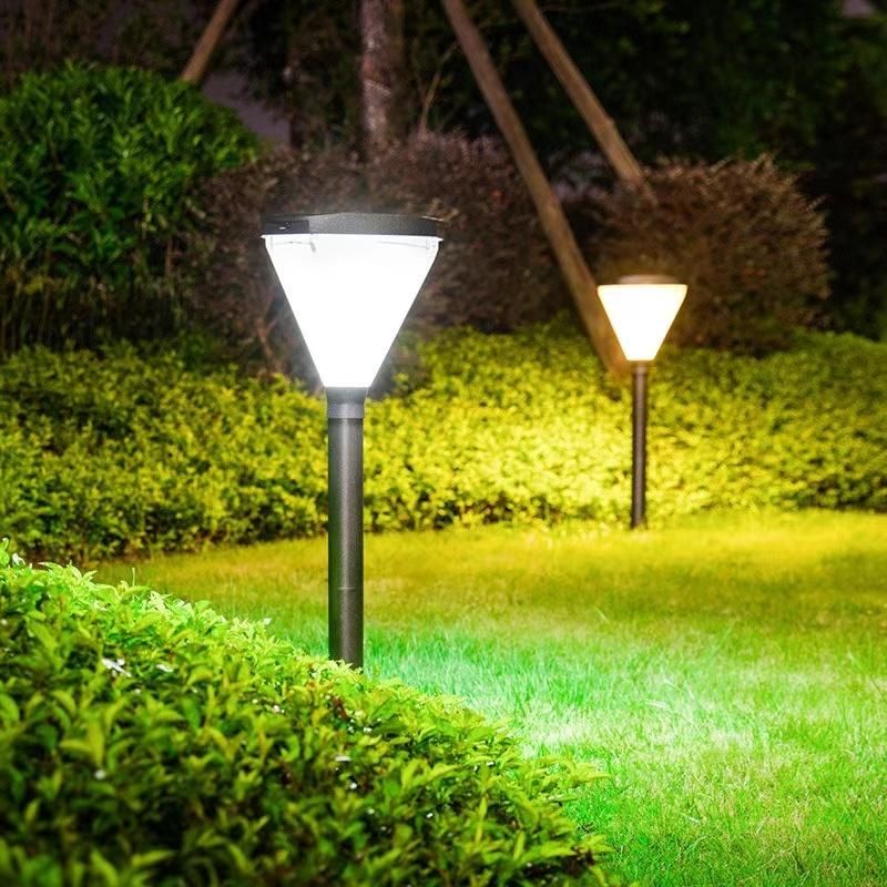 Diamond-Shaped Solar Lights Waterproof Outdoor Lighting Solar Lawn Lights