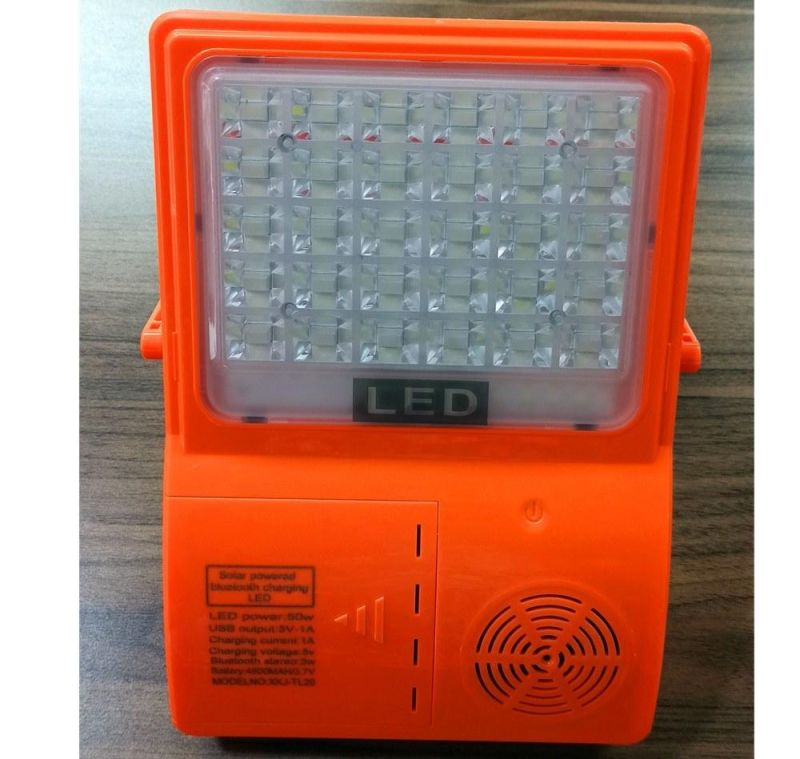 Yaye 2021 New Design 25W Mini Solar LED Bluetooth Light / Solar LED Night Light with White/Green/Orange Lamp Body for Your Selecting