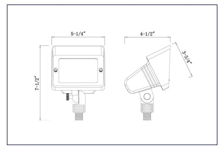 Lt 2302 Low Voltage Flood Lights Use for Landscape Lighting