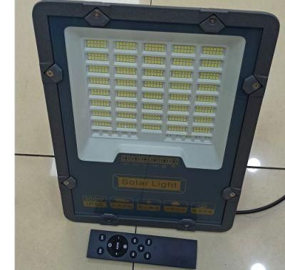 Yaye 2021 Hot Sell Good Price 200W Waterproof IP66 Solar LED Flood Garden Lamp with Remote Controller (Available Watts: 50W/100W/200W/300W/400W)