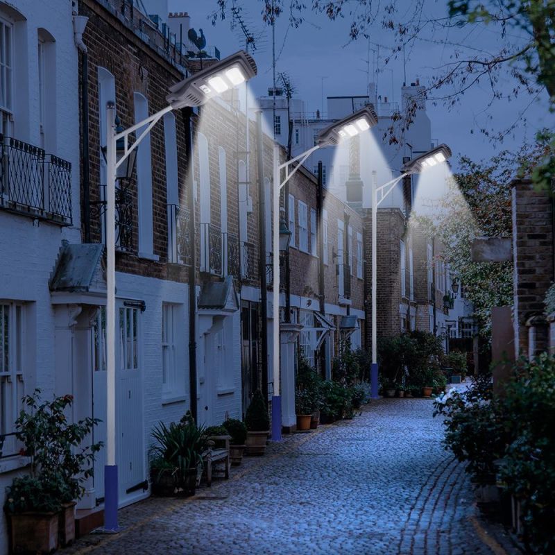 40W Solar Street Light Radar+Light Sensor LED Outdoor Garden Wall Lamp for Park Garden Courtyard Street Walkway