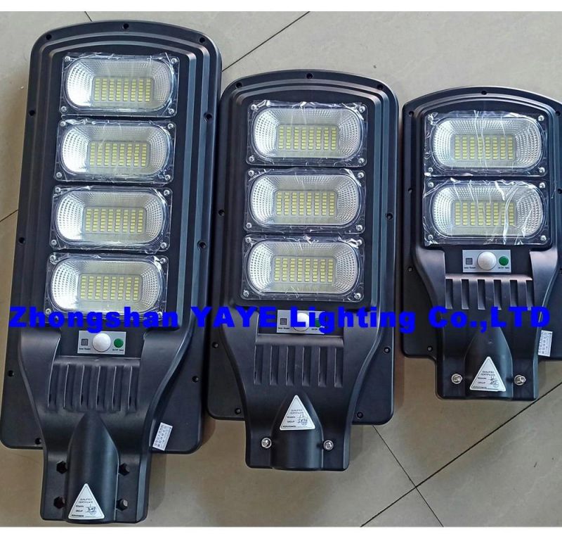 Yaye 18 Hot Sell All in One 100W Solar LED Street Light/ 100W Solar LED Road Lamp/ LED Road Light
