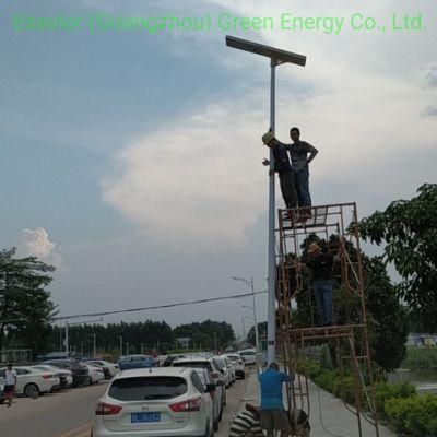 12000lm All in One Solar Power Street Light with High Efficiency 120W Mono Solar Panel