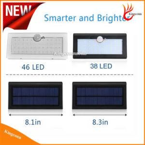 Modes Garden Solar Security Night Outdoor Wall Light with Motion Sensor Control