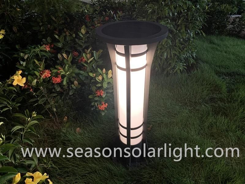 High Lumen Solar Lightings Die Casting Aluminum LED Garden Light 5W Solar Panel for Garden Lighting