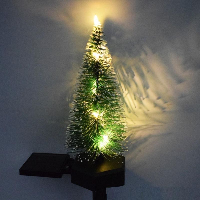 Christmas Festival Outdoor Garden Decoration LED Christmas Tree Light Plug-in Decor Lamp Wyz18470