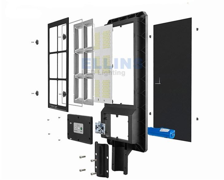 Ce RoHS Outdoor IP65 Household Yard Garden All in One Solar Powdered LED Street Light
