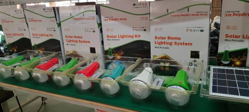 Indoor Solar Reading Lamp Solar Home LED Light with 3LED Solar Lamp Solar Power Station