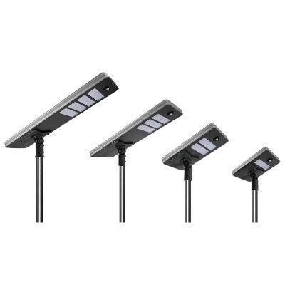 IP65 Waterproof 60W All in One Light Integrated Energy Saving Solar LED Street Light with Motion/PIR Sensor System