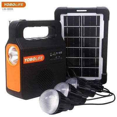 Yobolife Hi Power solar Panel with LED Bulb Solar Light