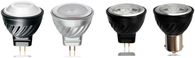 LED Spotlight MR11 Lamp with 2.5W 9-16V AC/DC for Outdoor Lighting