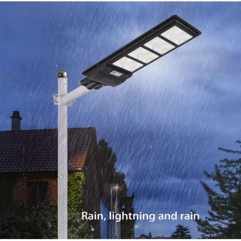 Xh Die Cast Aluminum Part Garden Lamp IP65 Outdoors Waterproof IP65 Integrated All in One LED Solar Street Light