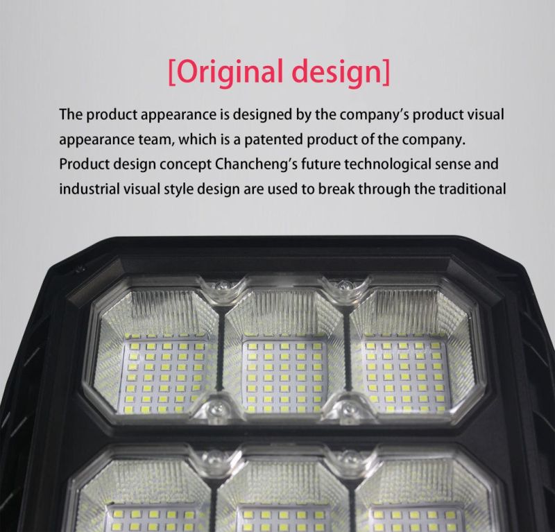 Commercial Road Super Power Energy Outdoor High Brightness LED Lamp Housing Integrated Panel Solar Street Light