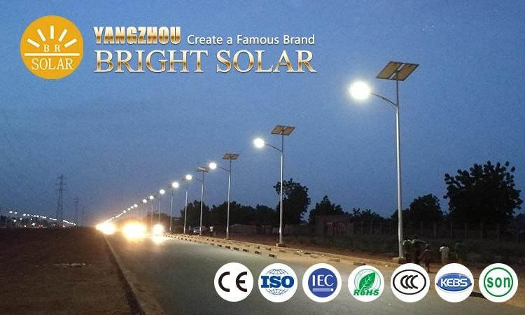 IP65 Environmental Friendly Solar Street Light with Double 40W Design