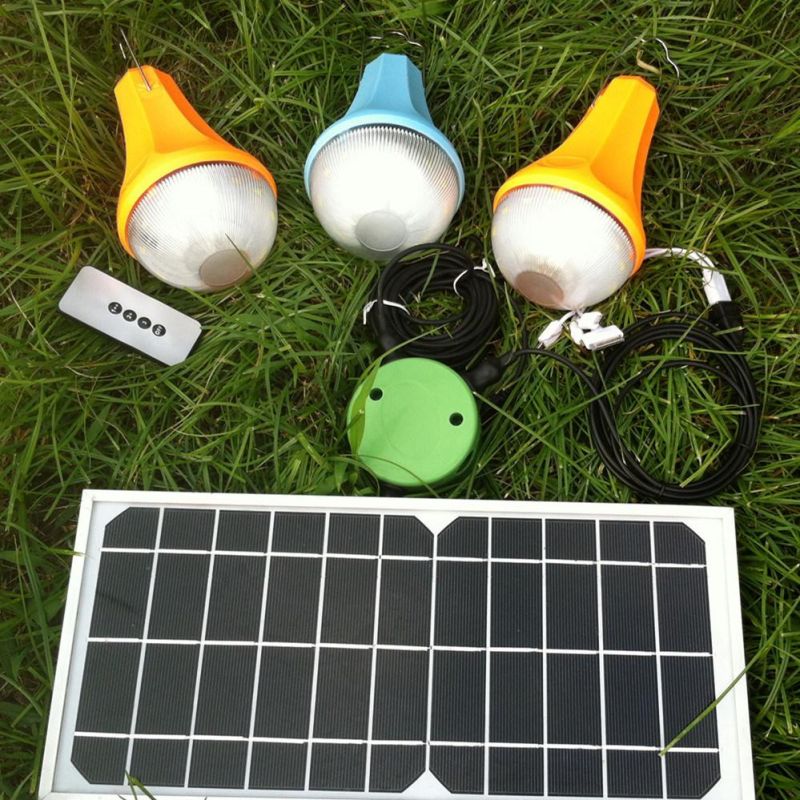 Small Rechargeable LED Home Lighting Solar Power System Solar Energy System