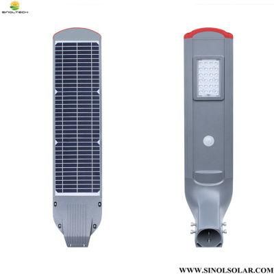 APP Control Snl Series 15W Solar LED Street Light All in One Design (INL-15W)