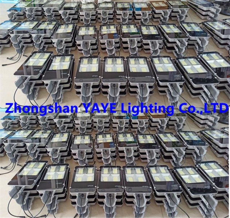 Yaye Hot Sell 300W UFO Solar LED Street Road Garden Wall Lamp with 500PCS Stock/ Radar Sensor/ Remote Controller/ Pls Contact Zhongshan Yaye Lighting Co., Ltd