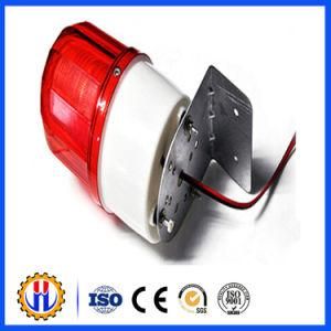 Red Color Tower Crane Solar Warning Light