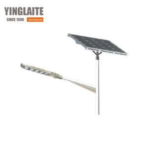 Bright LED Outdoor Lighting LED Solar Street Lamp 8 Meters Pole 50W LED Ce RoHS TUV Certified