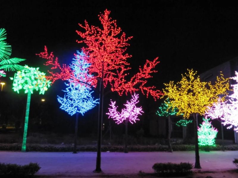 Yaye 18 Hot Sell 2 Years Warranty/Ce/RoHS LED Tree Light/ Outdoor/Indoor LED Cherry Blossom Tree