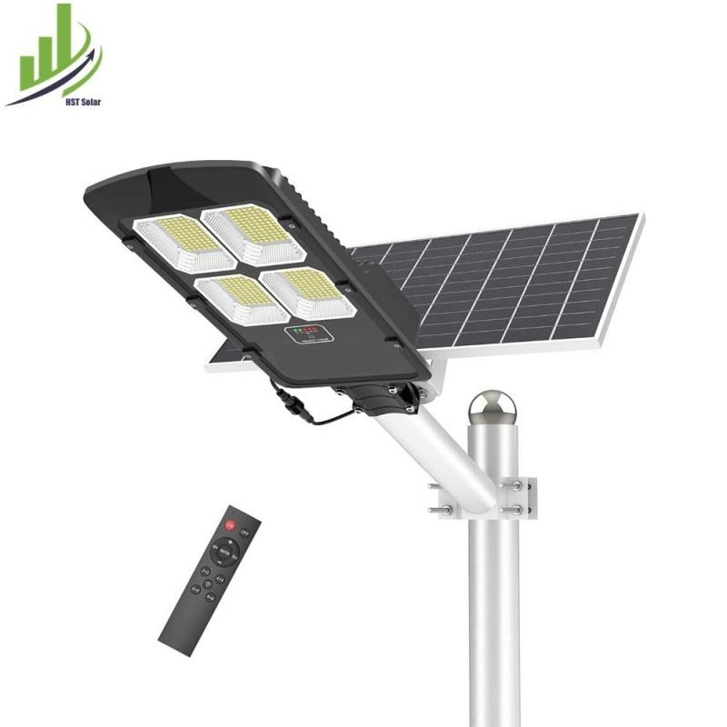 Solar Street Light High Lumen Induction Motion Sensor Waterproof Integrated Outdoor