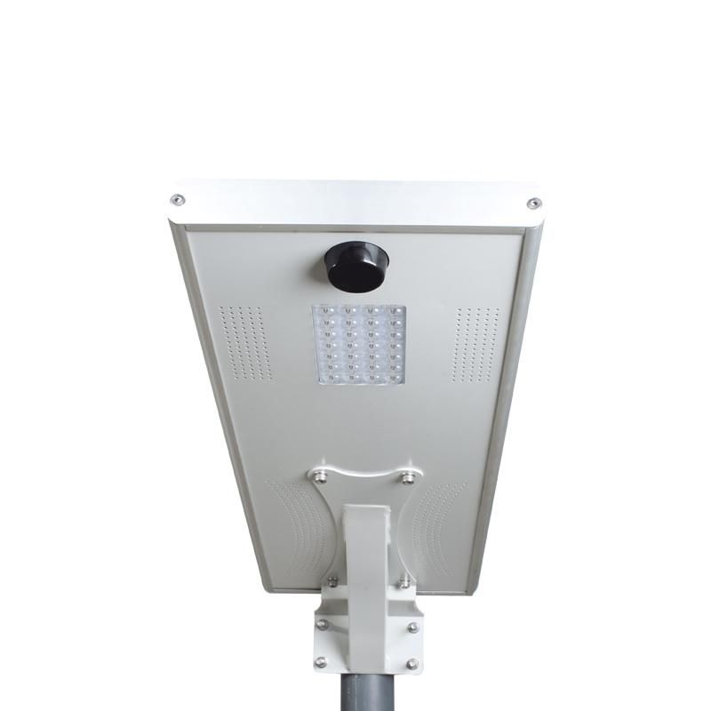 CE RoHS 30W Street Light LED Outdoor Sensor Light with LiFePO4 Battery