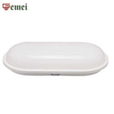 IP65 Moisture-Proof Lamps 24W Outdoor Bulkhead Waterproof LED Light Energy Saving Lamp Oval with CE RoHS