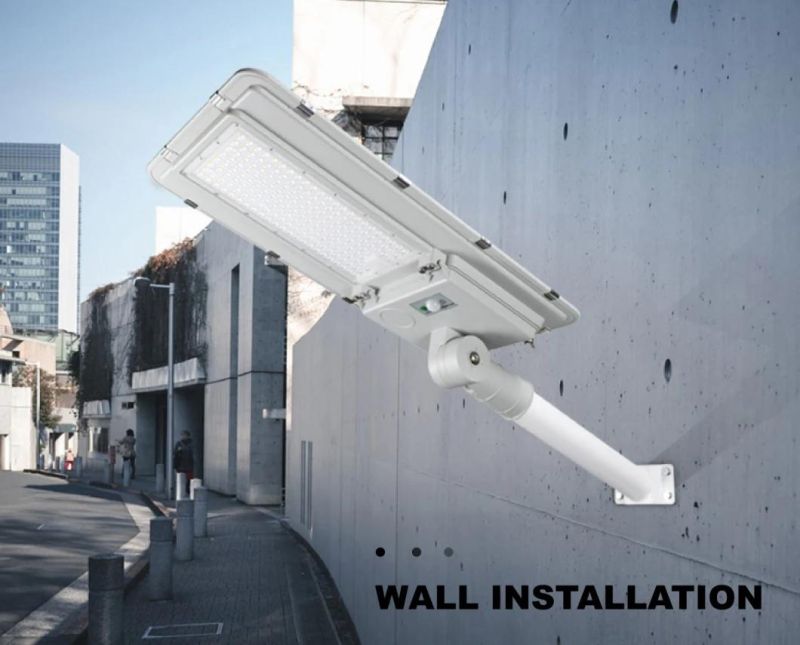 New Arrival High Performance Boom Bracket Solar LED Integrated SMD Street Light with Remote Solar Street Light for Road