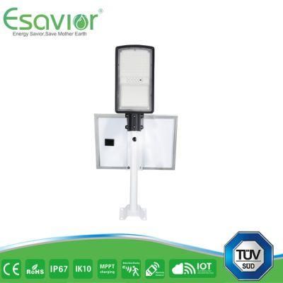 Esavior 10W LED Solar Street/Wall Lights with CE/Rosh/IP67/Ik10 Certificates
