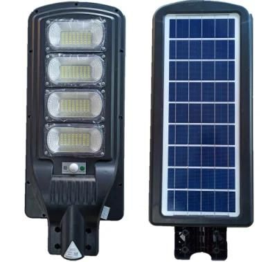 Yaye 2021 Hot Sell 200W Outdoor All in One Solar LED Street Garden Light with Light +Time + Rador Sensor + Remote Controller