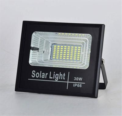 Yaye Hot Sell 30W/60W/100W/200W/300W Solar LED Flood Garden Light with Remote Controller