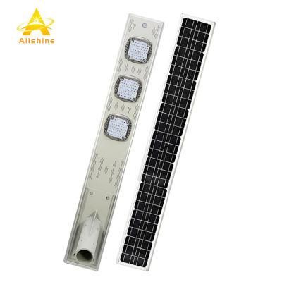 150PCS 3030 LED Chips 50W Integrated Solar Street Light