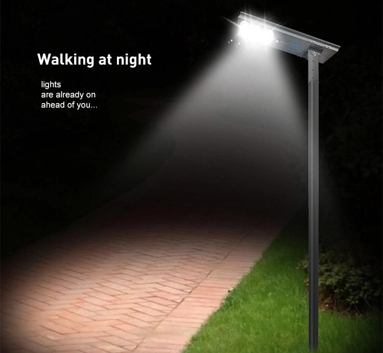 Integrated Solar Power LED Security Garden Street Motion Sensor Light