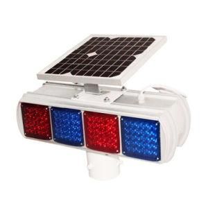 High Brightness Rechargeable LED Solar Power Warning Light