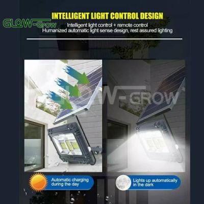 Outdoor IP65 Waterproof Solar Flood Light Solar Power Light Auto on/off Dusk to Dawn with for Yard Garden Shed Barn