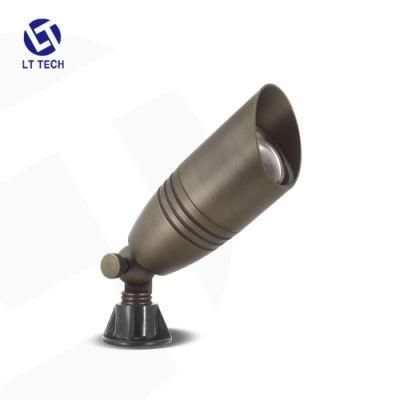 Lt2505 3-12W (Adjustable) 24/38/60deg Low Voltage LED Landscape Integrated Spotlight for Highlight Trees, Shrubs, and Buildings