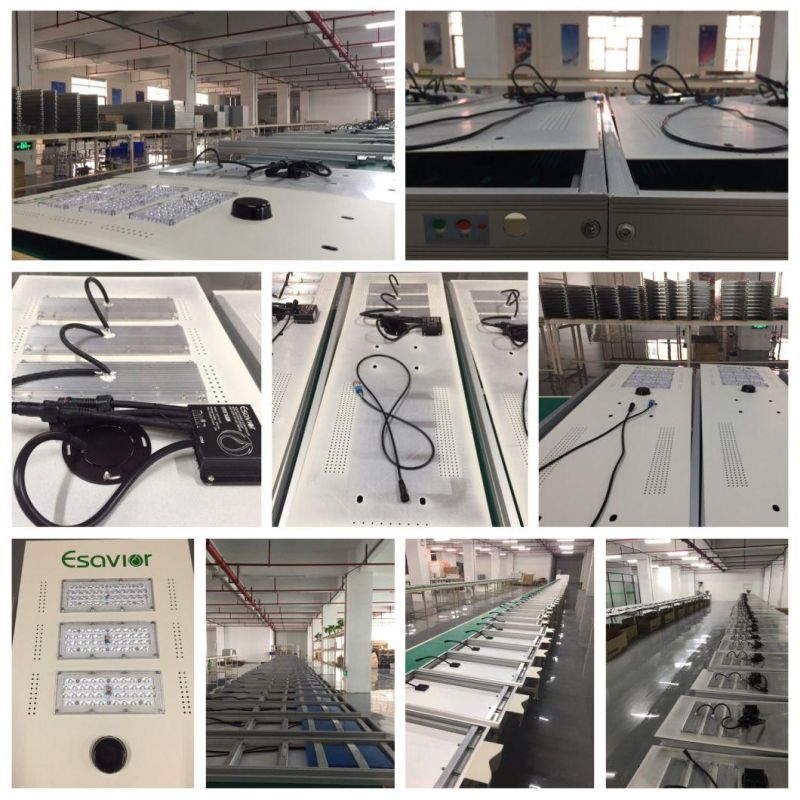 6000lm All in One Solar LED Street Lighting Power Street Light