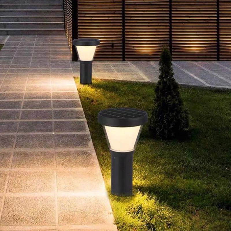 with Hybrid Modern Outdoor Lighting Big Solar Garden Lights Warm Light