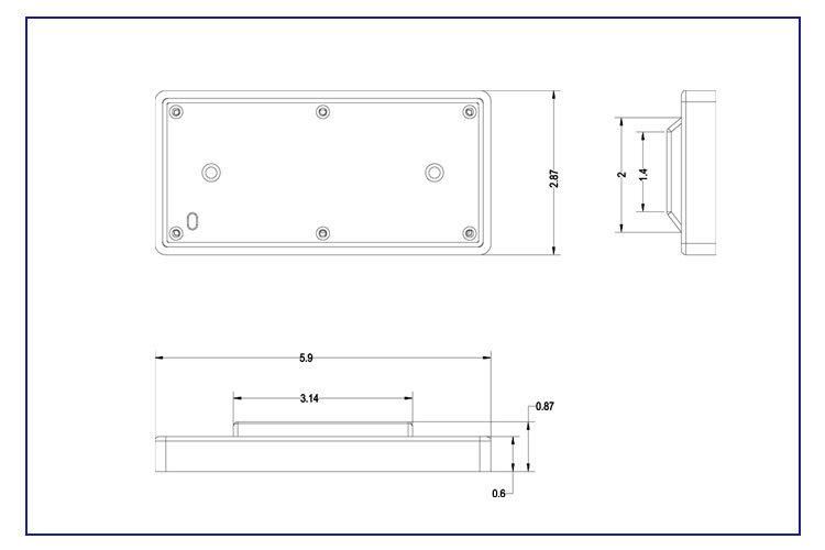 12V AC/DC 2W 240lm Intergrated Step/Stair Light for Garden Lighting/Landscape Lighting