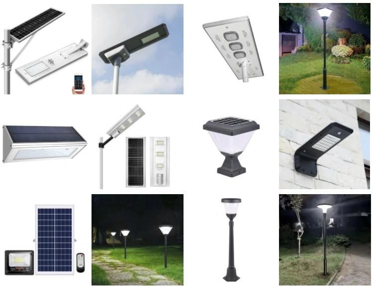 New Hot Sale Morden Design Cast Aluminum Outdoor Water Proof IP65 12W Solar Garden Light