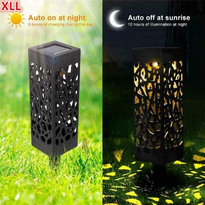 LED Solar Lamps for Yard, Terrace, Villa, Lawn Walkways, Solar Garden Lamp, Outdoor Lawn Lamps, Solar Garden Lights IP65 Waterproof, Warm White Wyz17912