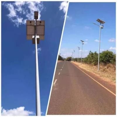 60W 80W Top Hang Battery Anti Theft Split Solar Power LED Street Light in Africa