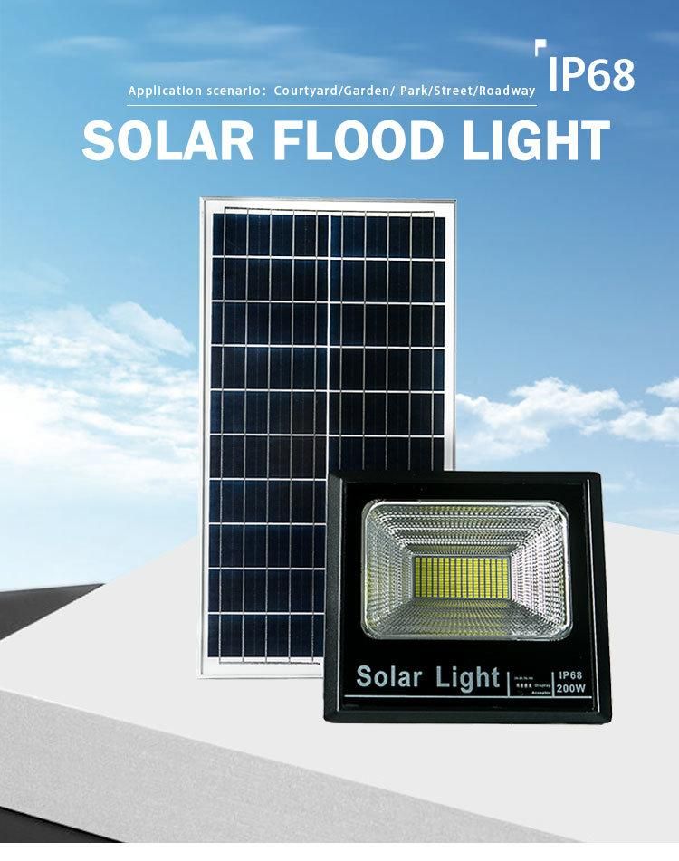 Waterproof 1680lm 40W Solar Flood Lights Outdoor Solar LED Lights