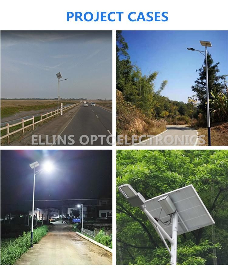 Parking Lot IP65 LED Solar Street Light with Outdoor CCTV Camera