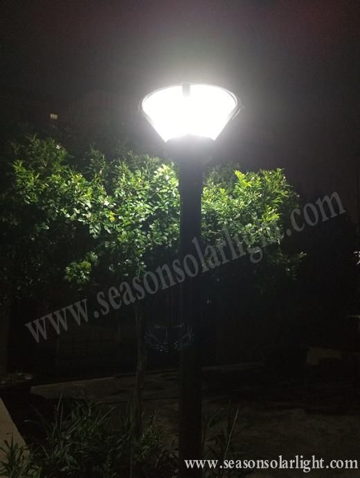IP65 Smart Suqare Pole Lighting Garden Pathway Solar Lawn Light with LED Lights Chip & Solar Panel System