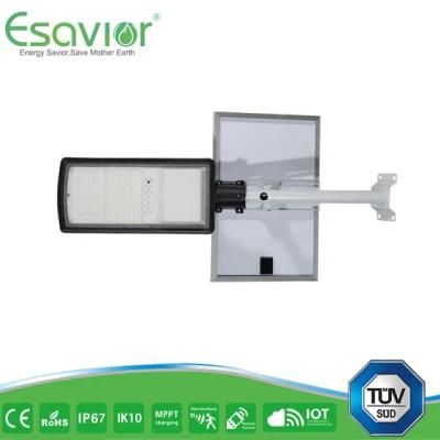 Esavior 3, 000+ Cycles Life LiFePO4 Batteries 20W LED Solar Street/Wall Lights