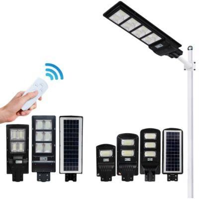Remote Control LED Solar Street Light 600W 800W 1000W Radar Sensor IP67 Waterproof Road Light Express Way Yard Stadium Light