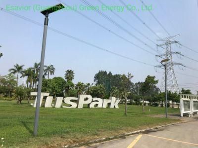 25 Years Life-Span 70wp Sunpower Integrated LED Solar Outdoor Street Light with Iot System 40W