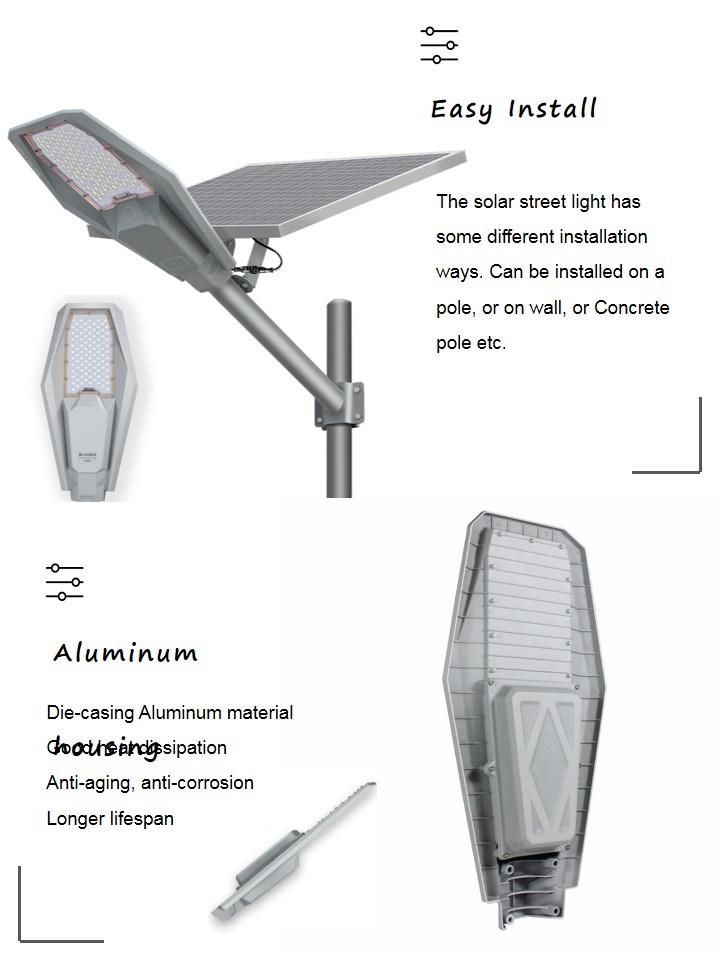 Wholesale Price 3.2V Lithium Battery Remote Control Mj-Xj Solar LED Street Light